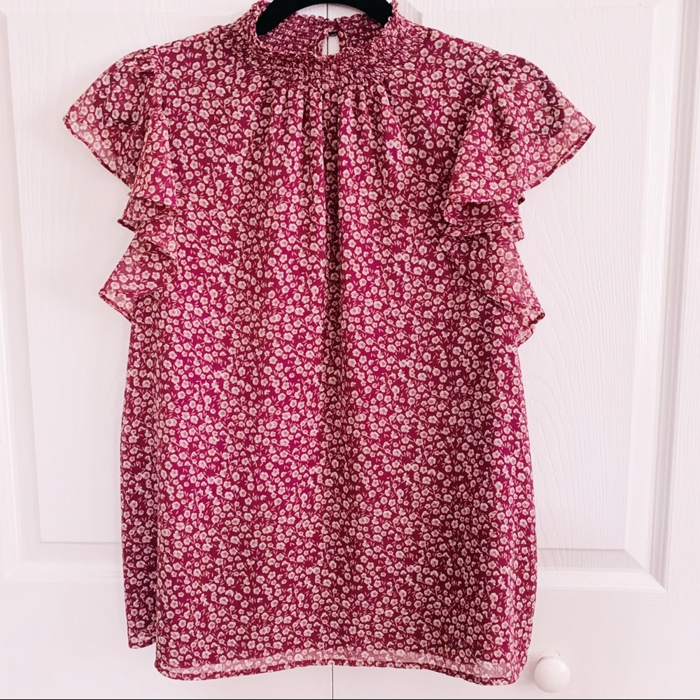 1. State Floral Top
